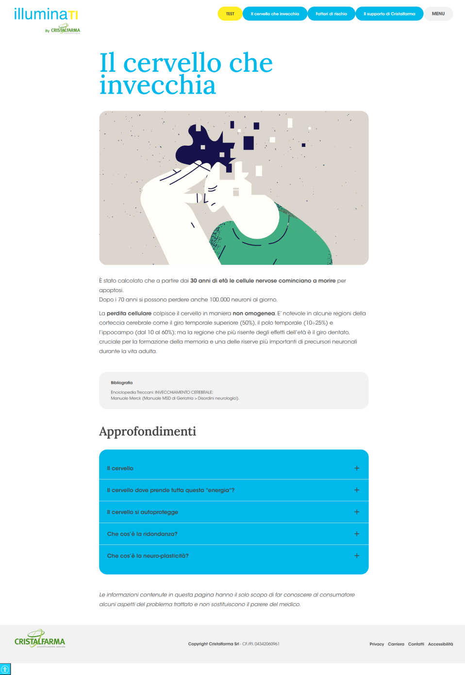 Il cervello invecchia Il cervello invecchia