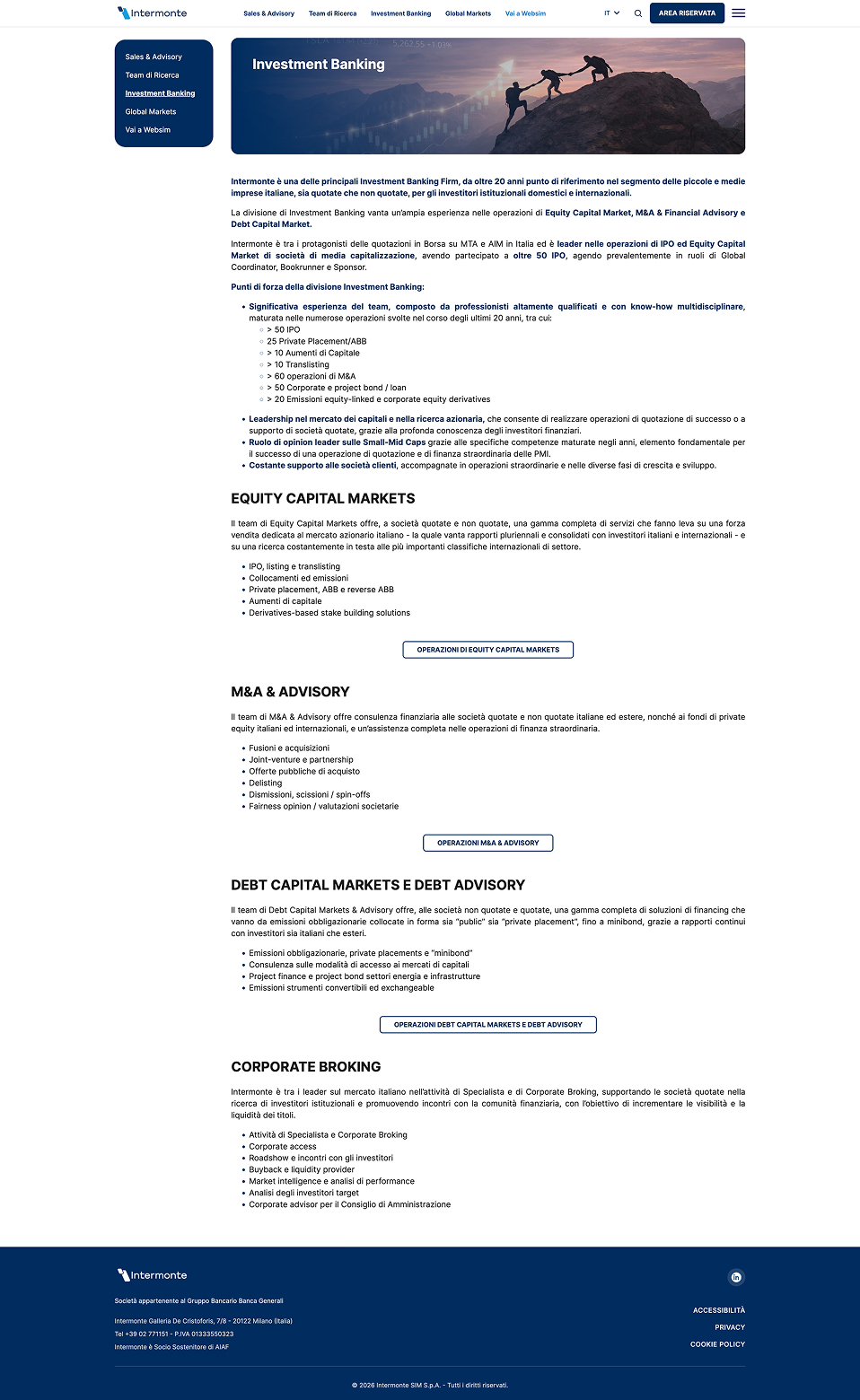 Investment Banking